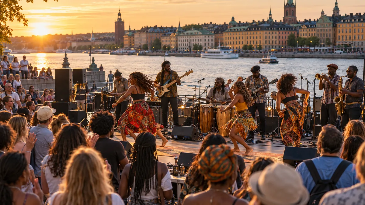 Concert du Kongo Groove Festival 2026 à Stockholm