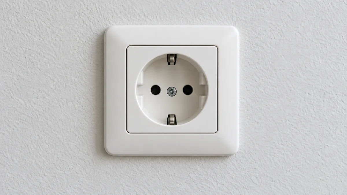 Prise électrique de type F utilisée en Suède